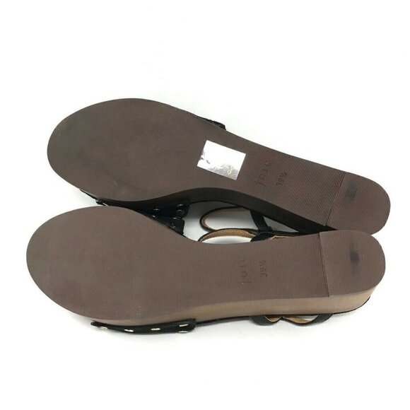 Joie Galla Sandals Black Studded Platform 9.5 NEW - Picture 5 of 9